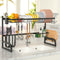 Sink Dish Drying Rack 2-layer Adjustable Dish Rack