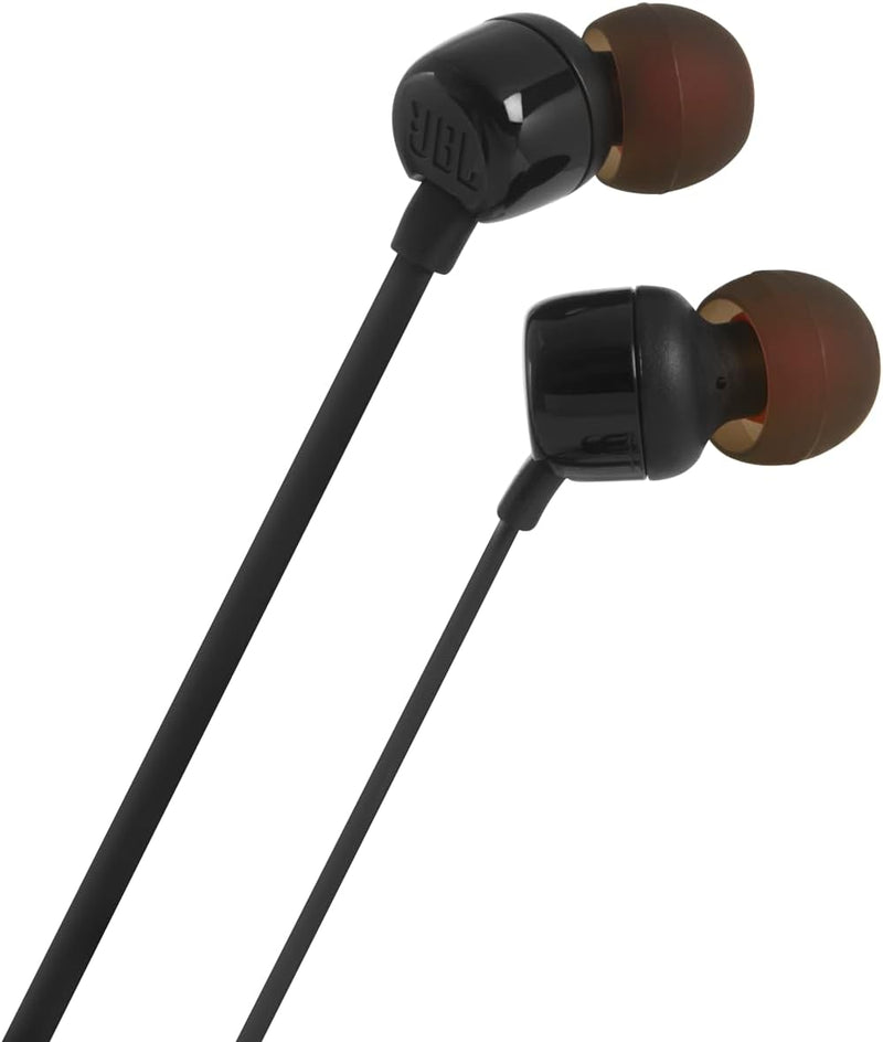 Tune 110 Wired In-Ear Headphones, Deep and Powerful Pure Bass Sound