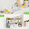 Sink Dish Drying Rack 2-layer Adjustable Dish Rack
